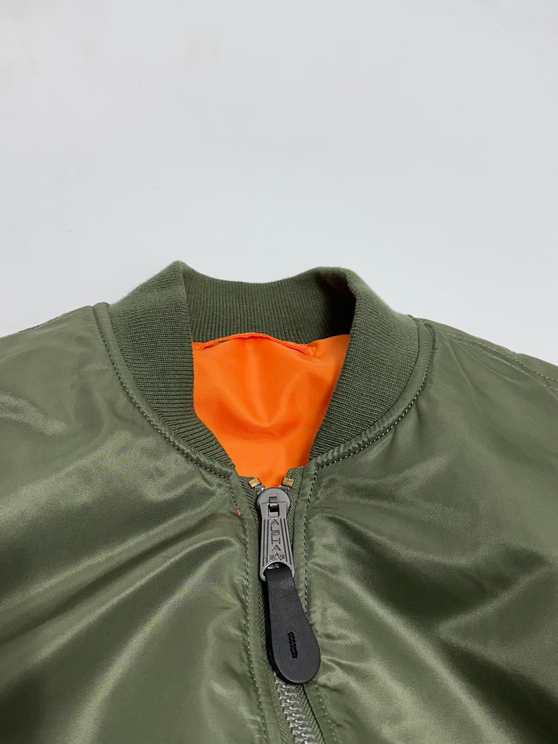 알파인더스트리 ma-1 리버서블 항공점퍼 블루종 자켓 상품이미지4