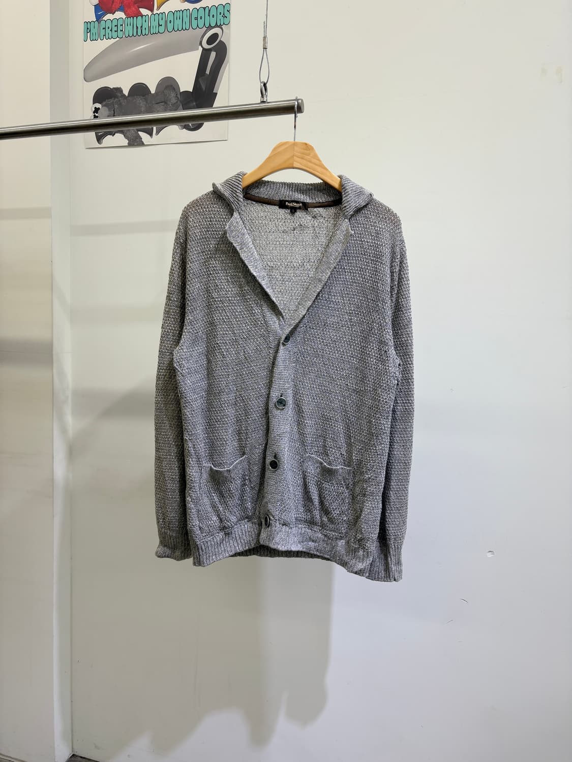 PAUL STUART (Made in Japan) 카라니트 상품이미지1