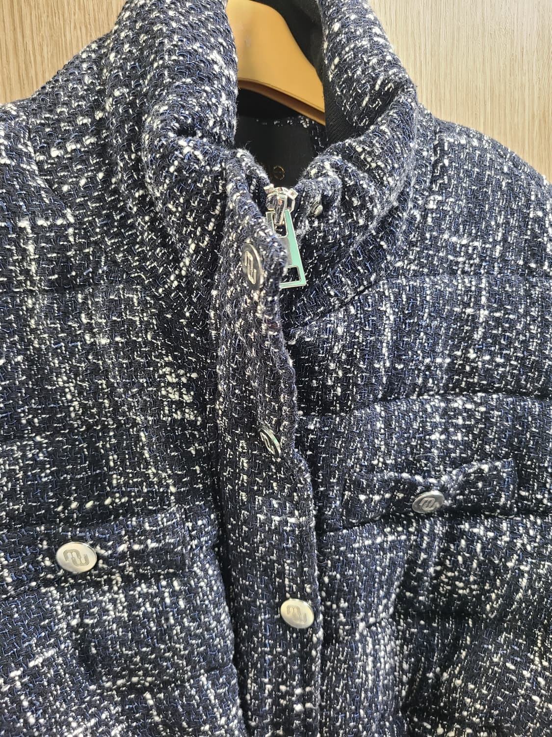 마쥬 트위드 밸티드  패딩 자켓 38 상품이미지2