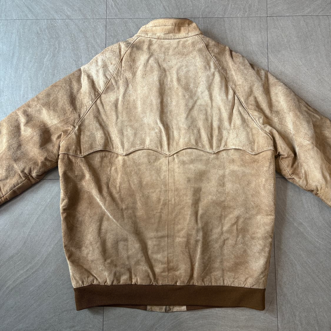 90s L.L.bean 90년대 엘엘빈 미국 생산 스웨이드 바라쿠다 자켓 상품이미지7