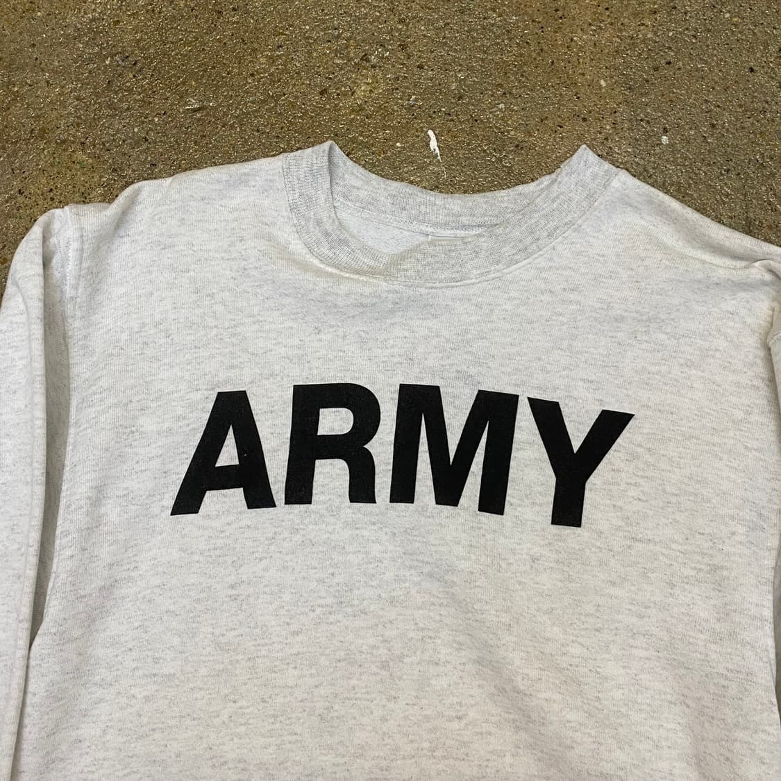 90s USA 빈티지 아미 프린팅 ARMY 맨투맨 상품이미지3