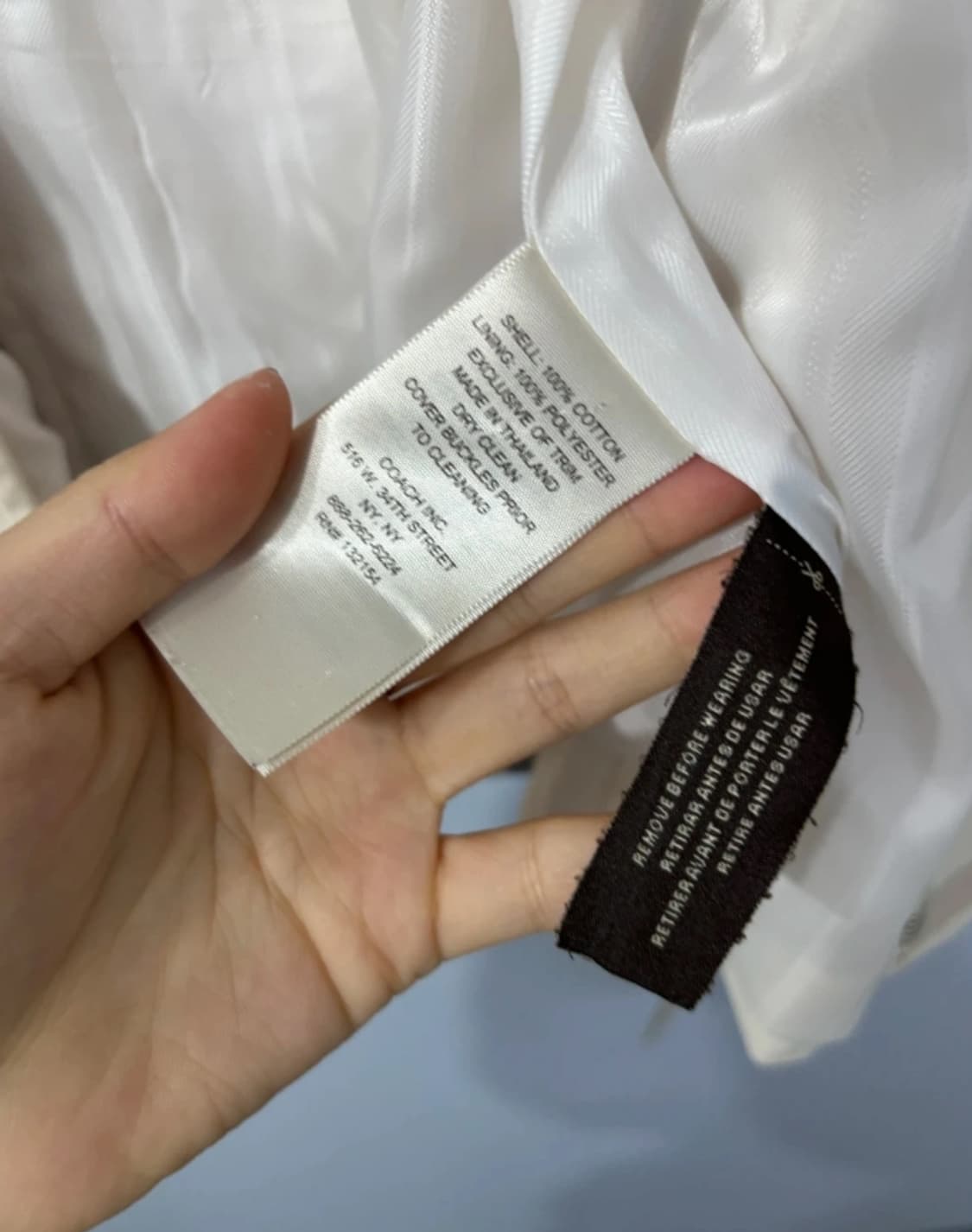 코치 여성 체크 트렌치 코트 ~55 상품이미지8