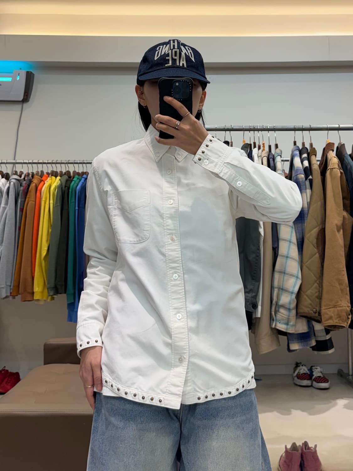 비즈빔 스터드 셔츠 상품이미지5