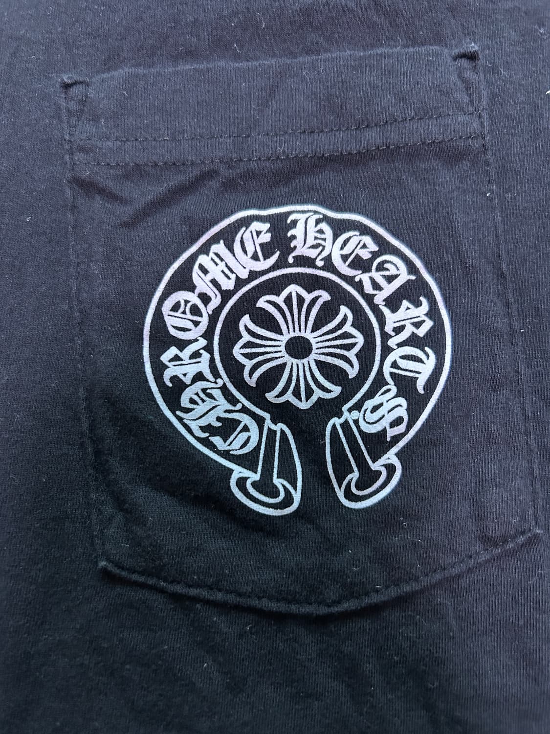 [국문택, S] 크롬하트 홀스슈 반팔 상태SSS 상품이미지5