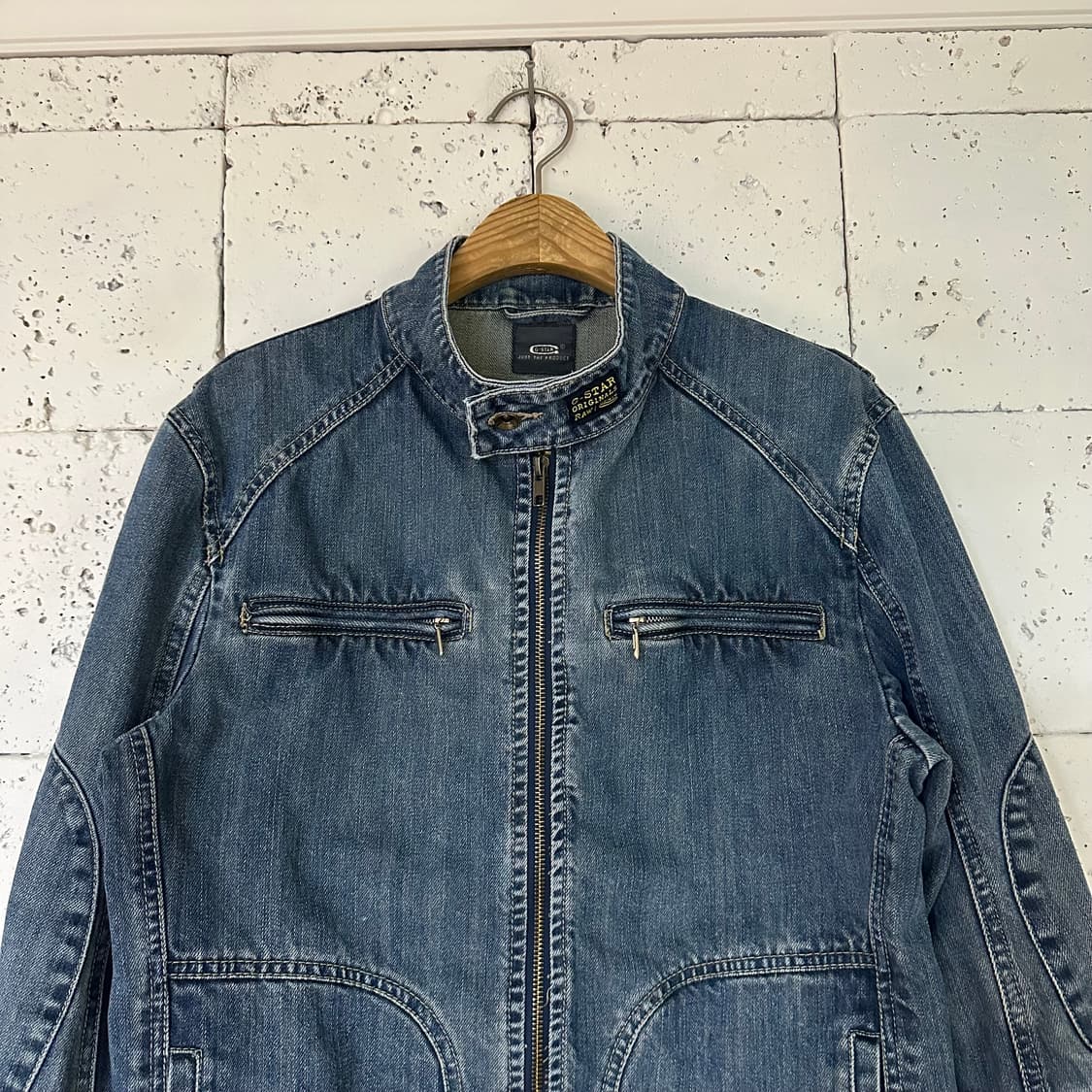 M 지스타로우 데님 자켓 상품이미지2