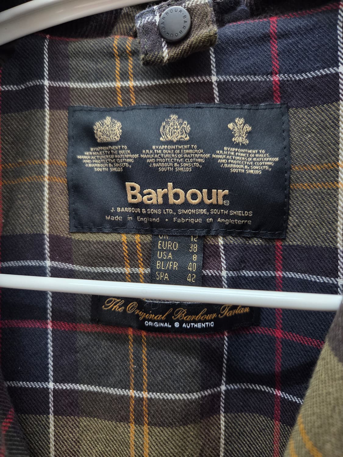 바버 비드넬 왁스 코튼 자켓 상품이미지4