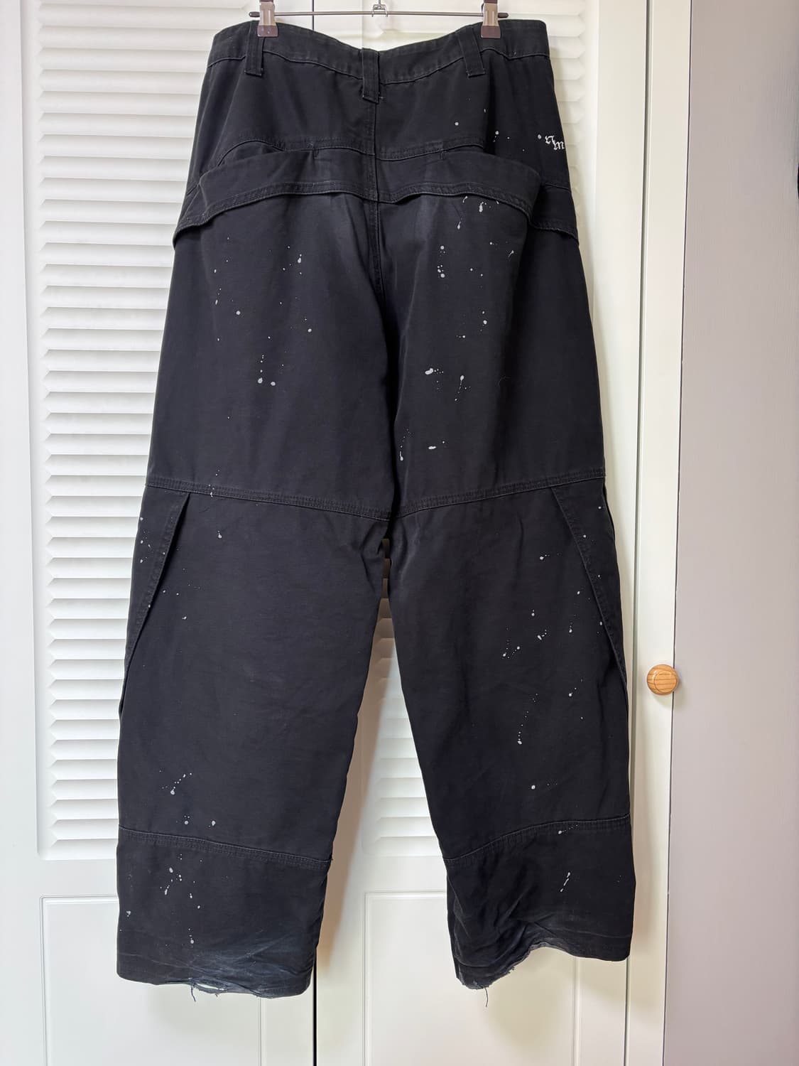 노매뉴얼 PAINTED DOUBLE KNEE PANTS 상품이미지3