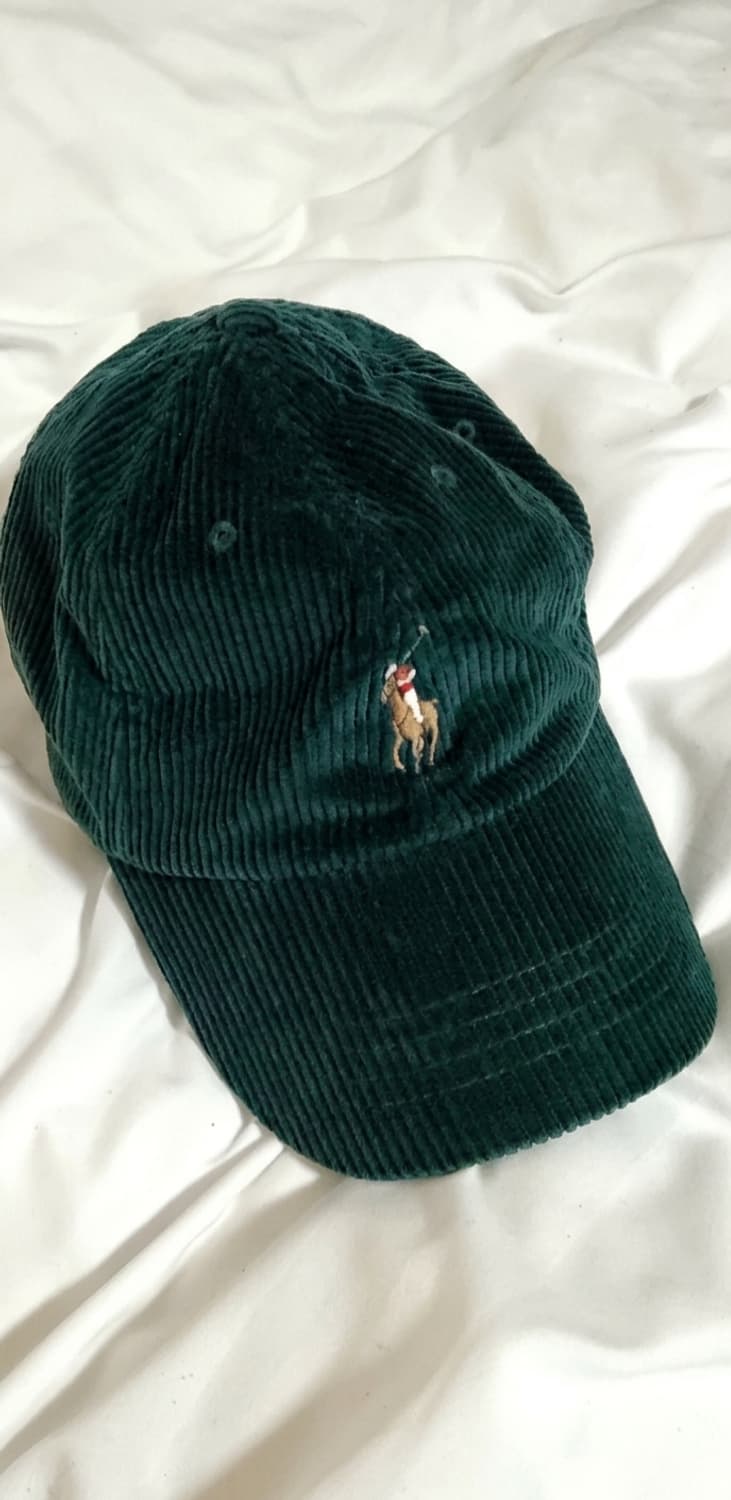 폴로 랄프로렌 코듀로이 볼캡 그린 상품이미지2
