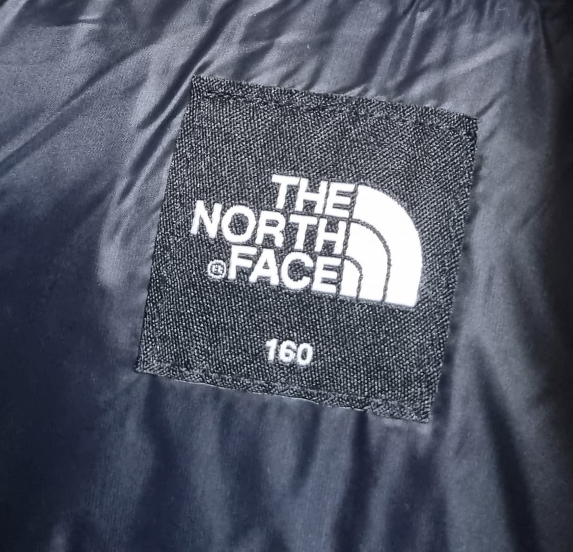 실측 S (55) 노스페이스 블랙 롱 구스다운 롱패딩 상품이미지3