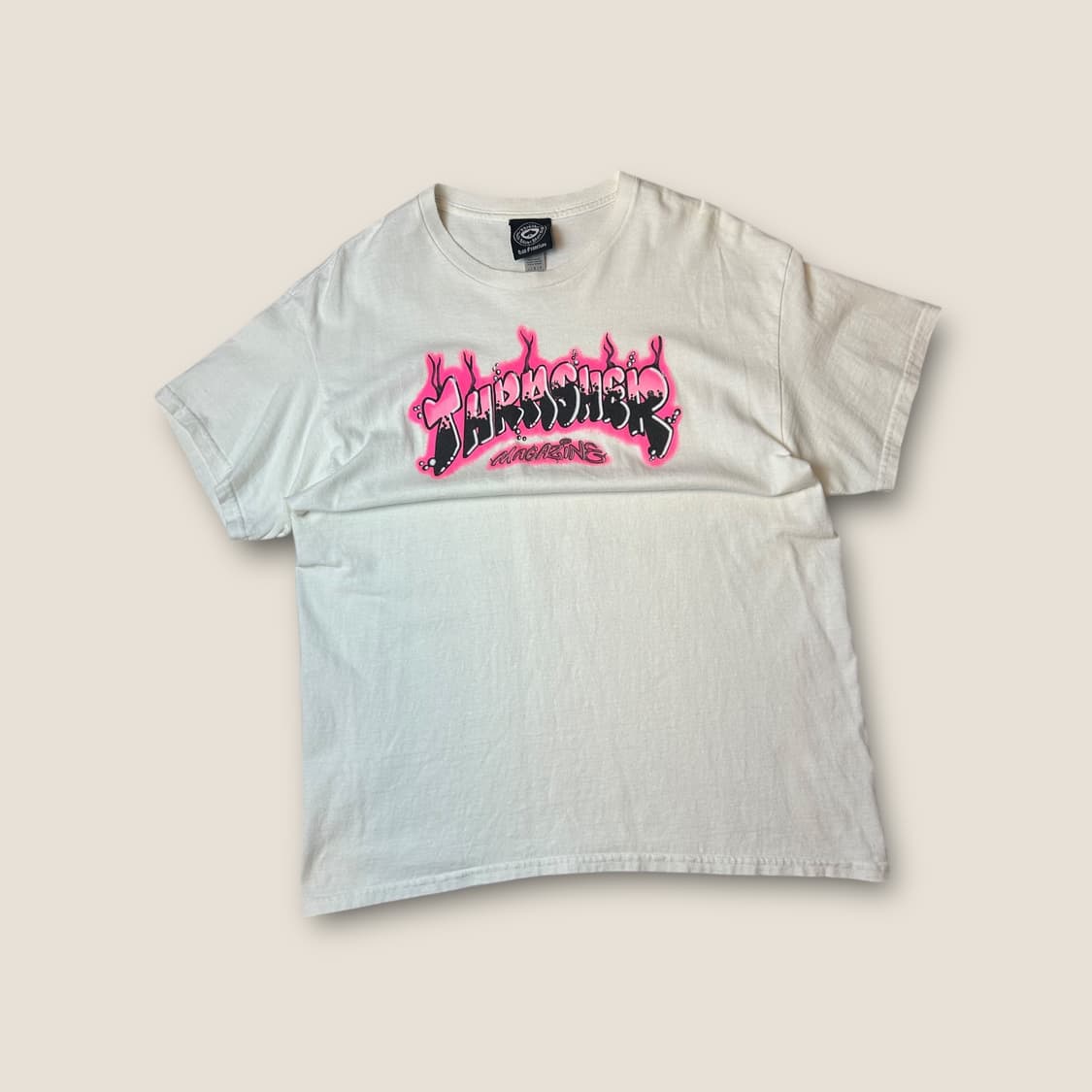 T066 쓰레셔 프린틴 반팔티셔츠 상품이미지1