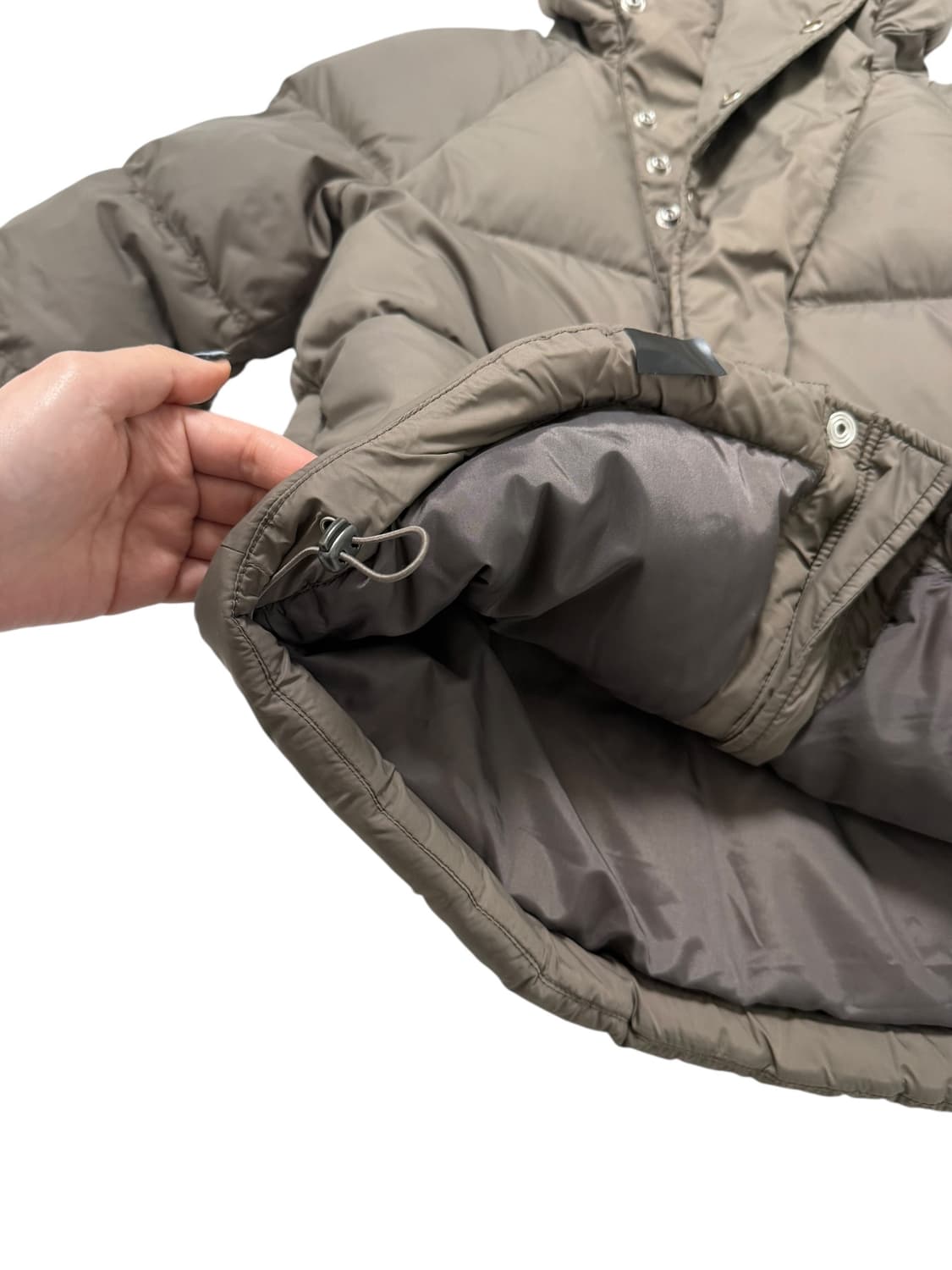 디젤 구스다운 카키브라운 패딩 상품이미지9