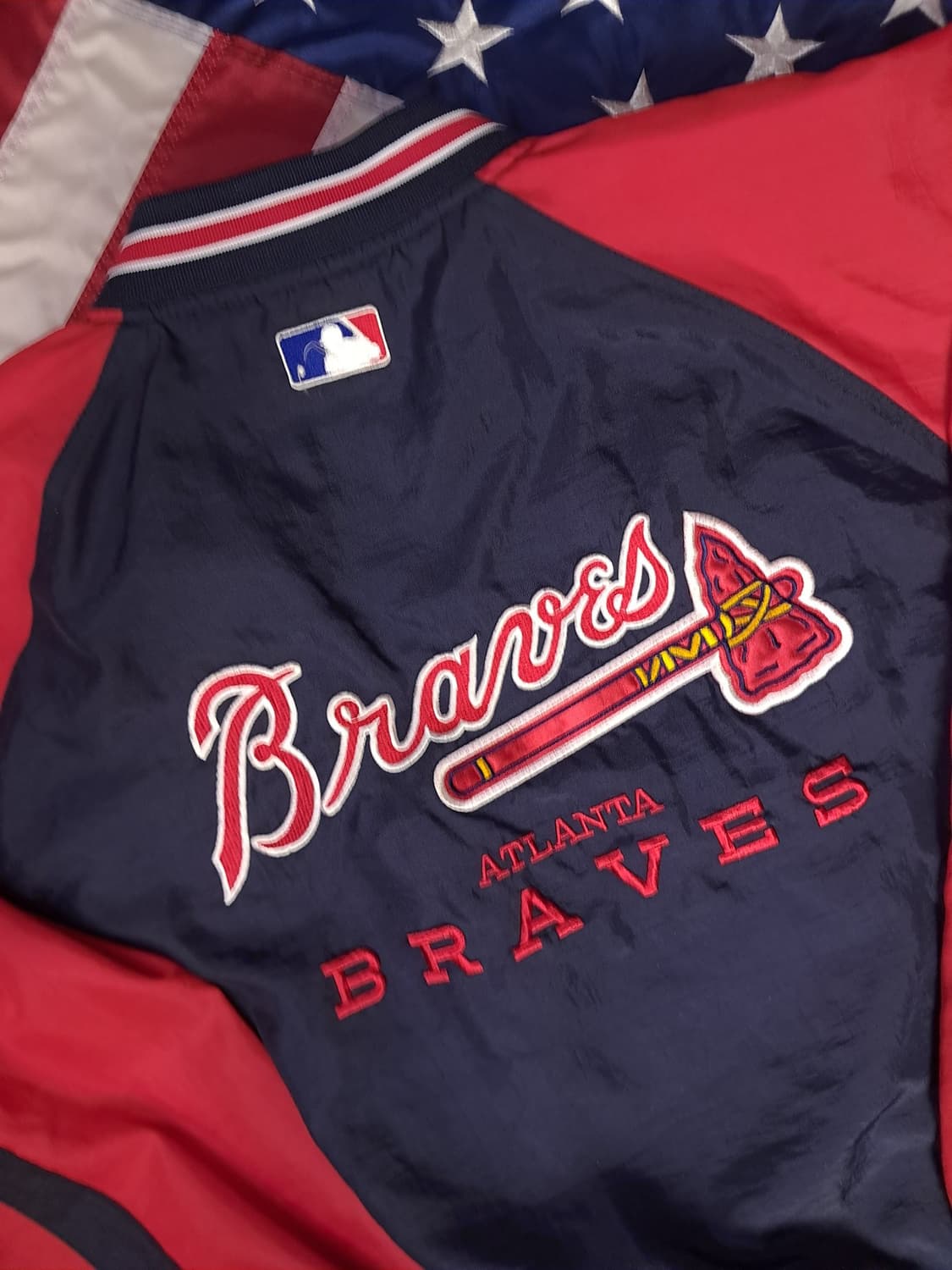 오리지날 MLB 어슬레틱 애틀란타 브레이브스 베이스볼 자켓 상품이미지8