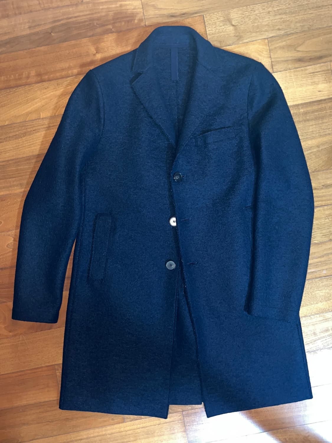 Harris Wharf London 맨즈 울코트 상품이미지2