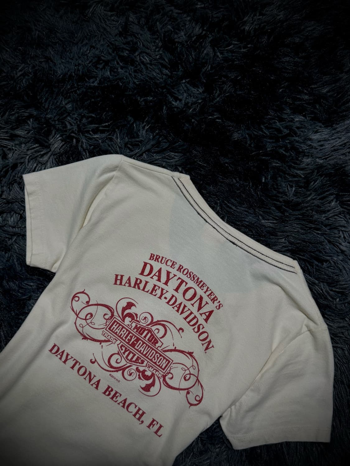 HARLEY DAVIDSON 라인스톤 로고 그래픽 반팔 티셔츠 상품이미지8