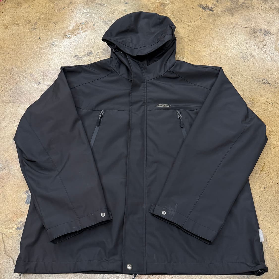 [정품/1] 본투윈 블랙 후드 자켓 바람막이 b15 상품이미지2