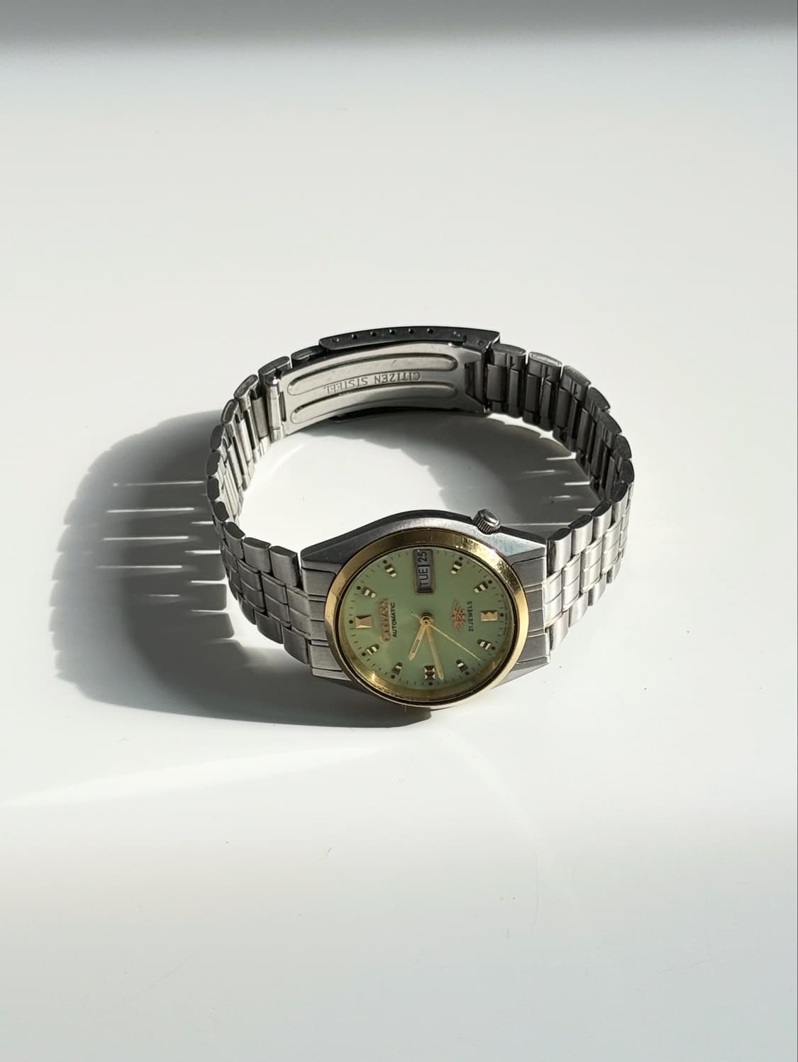 80s Citizen Automatic Metal Watch 상품이미지3