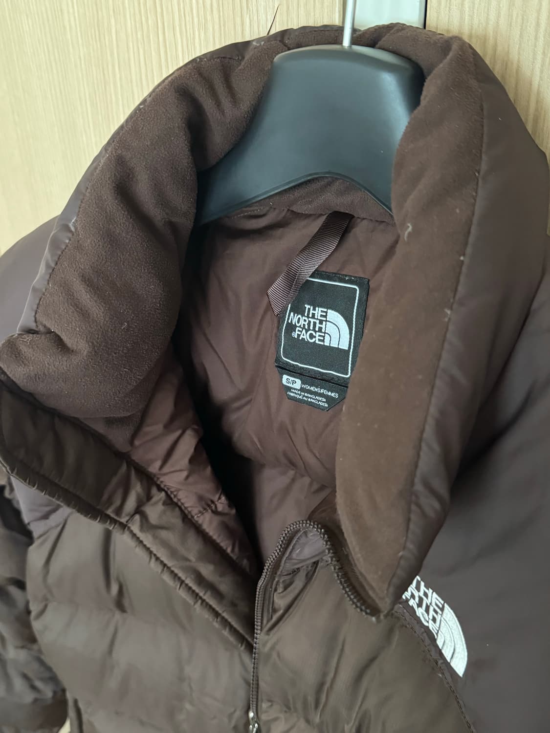 노스페이스 브라운 눕시 켄달 제너 상품이미지5