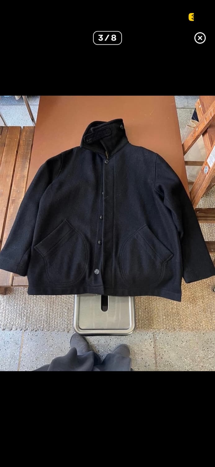 Monitaly 하이넥 울 코트 상품이미지2