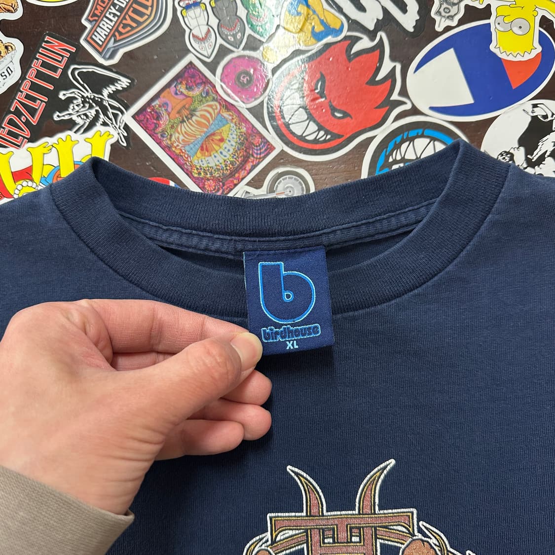 90s USA 버드하우스 토니 호크 롱슬리브 티셔츠 XL 상품이미지9