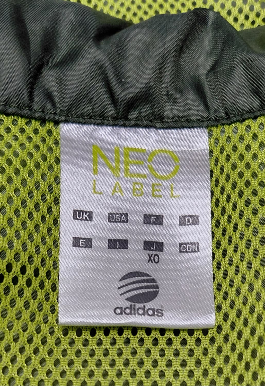 [XO/105-110] 아디다스 네오 빈티지 카키 하운드투스 바람막이 상품이미지5