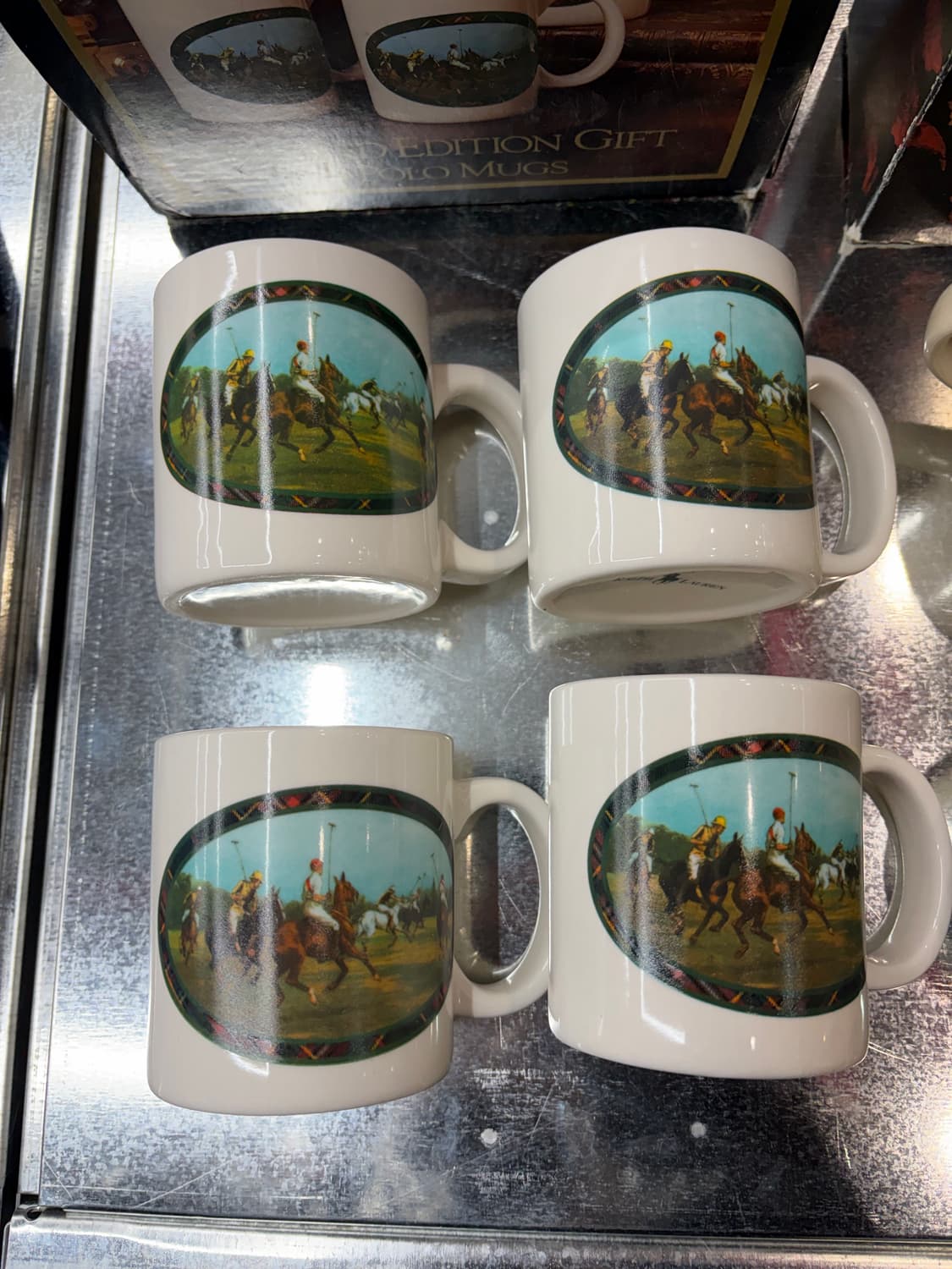 90s 폴로 랄프로렌 데드스탁 포장 박스 머그컵 세트 상품이미지3