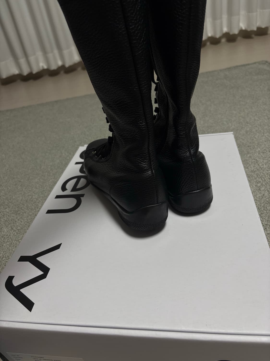 Open yy lace up training boots 상품이미지4