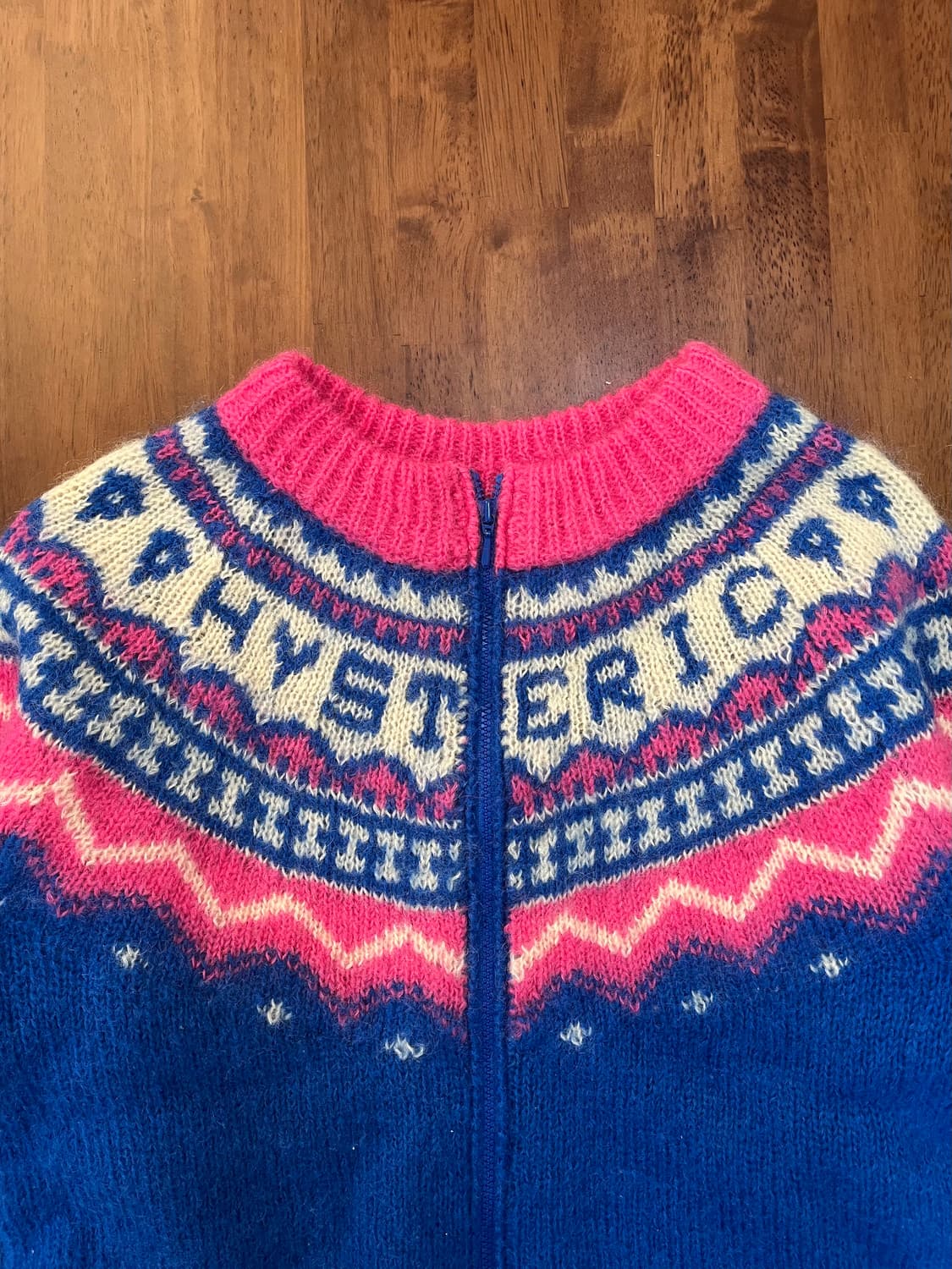 히스테릭 글래머 울 모헤어 니트 가디건 상품이미지3