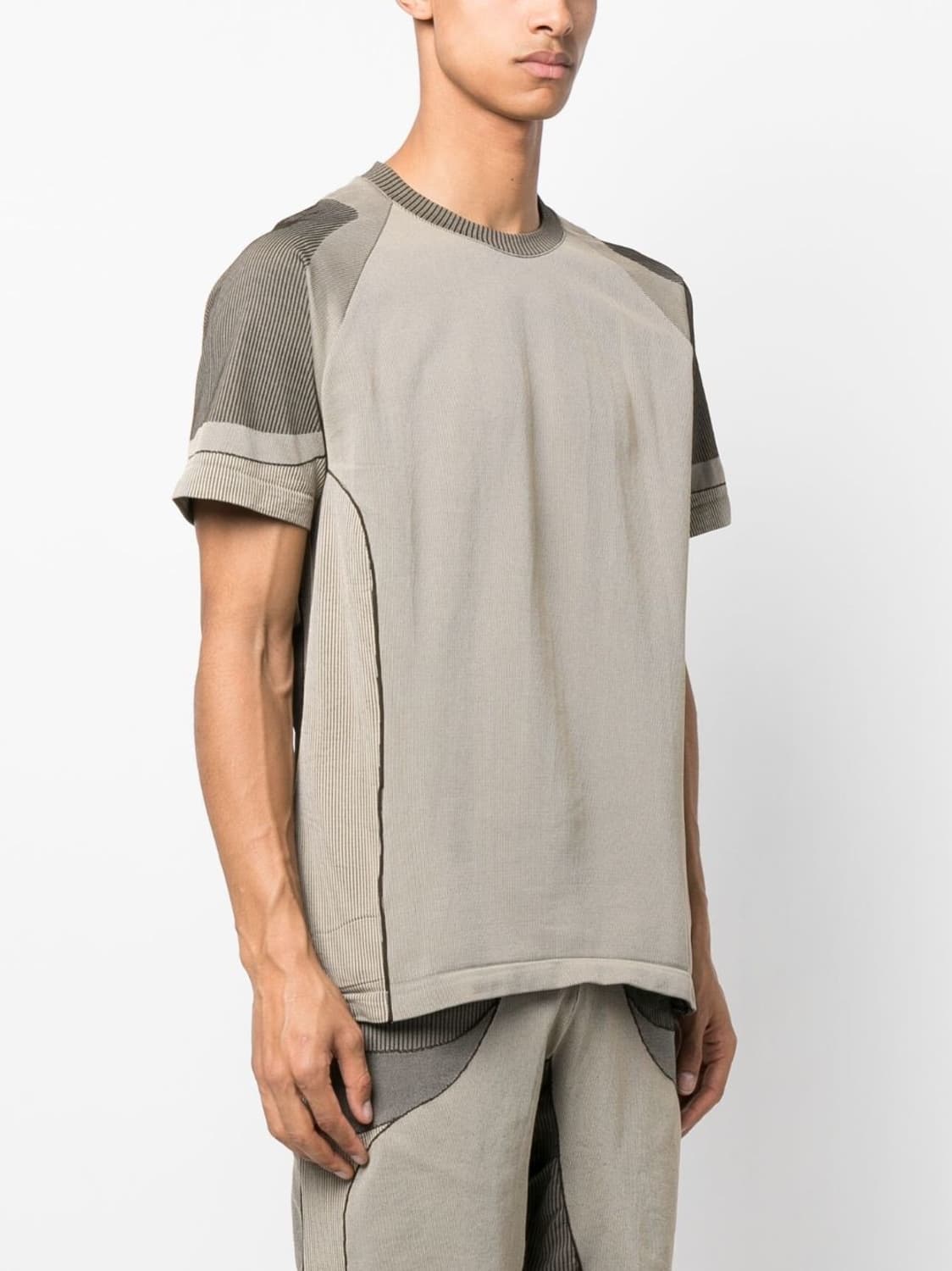 j.lal 패널 크루넥 티셔츠 상품이미지5