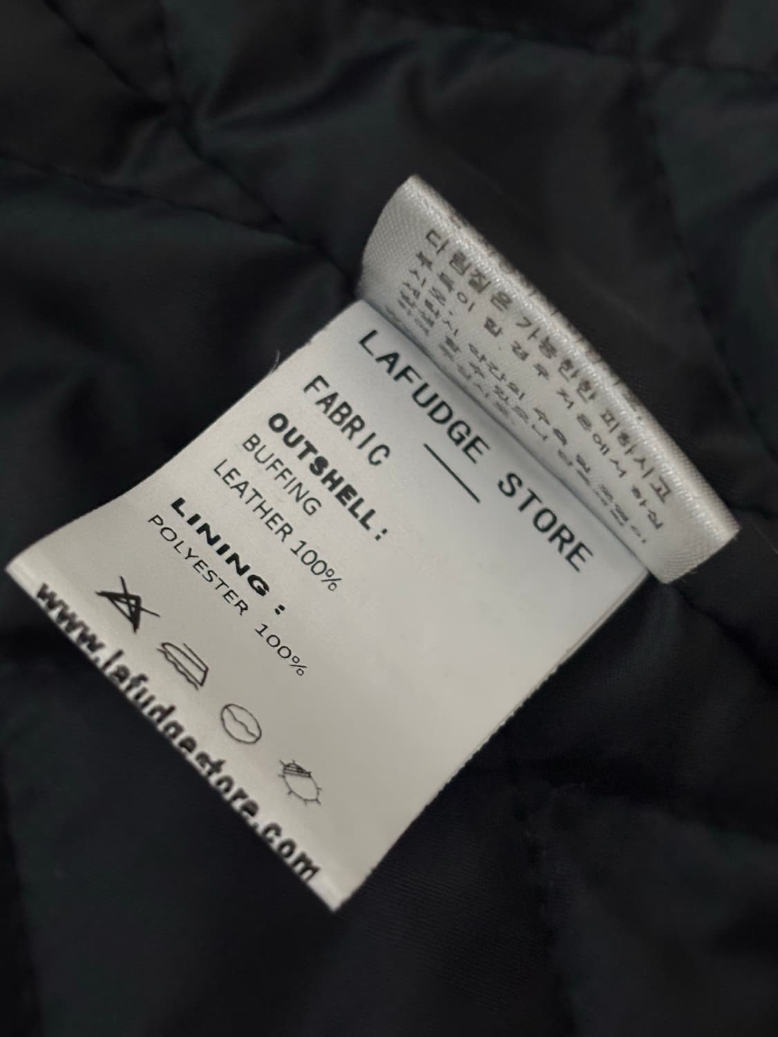 라퍼지스토어 가죽자켓 M 상품이미지4