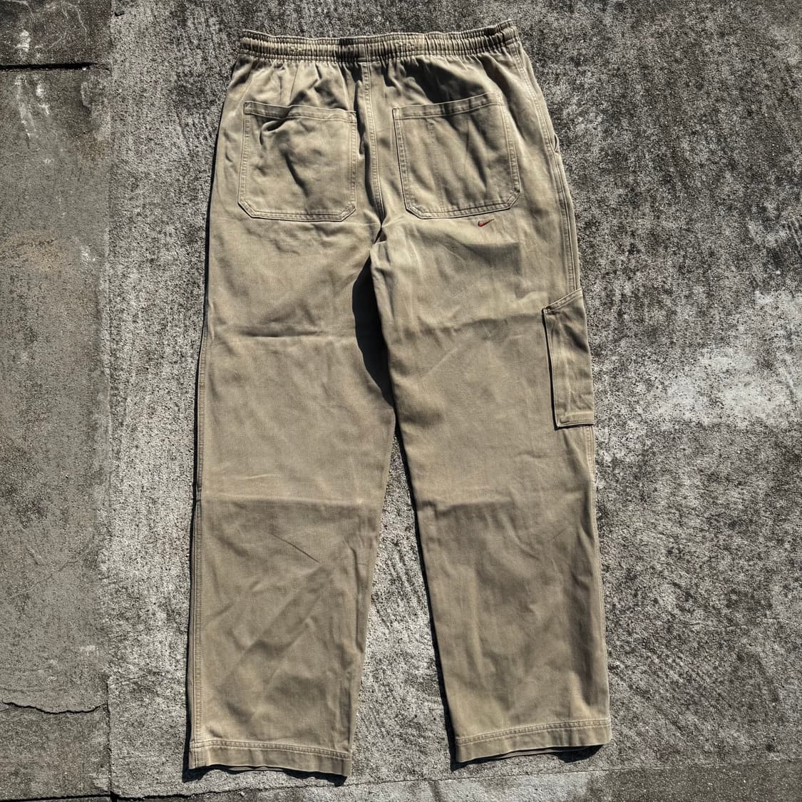 [M] 00s Nike 나이키 코튼 밴딩 팬츠 상품이미지2