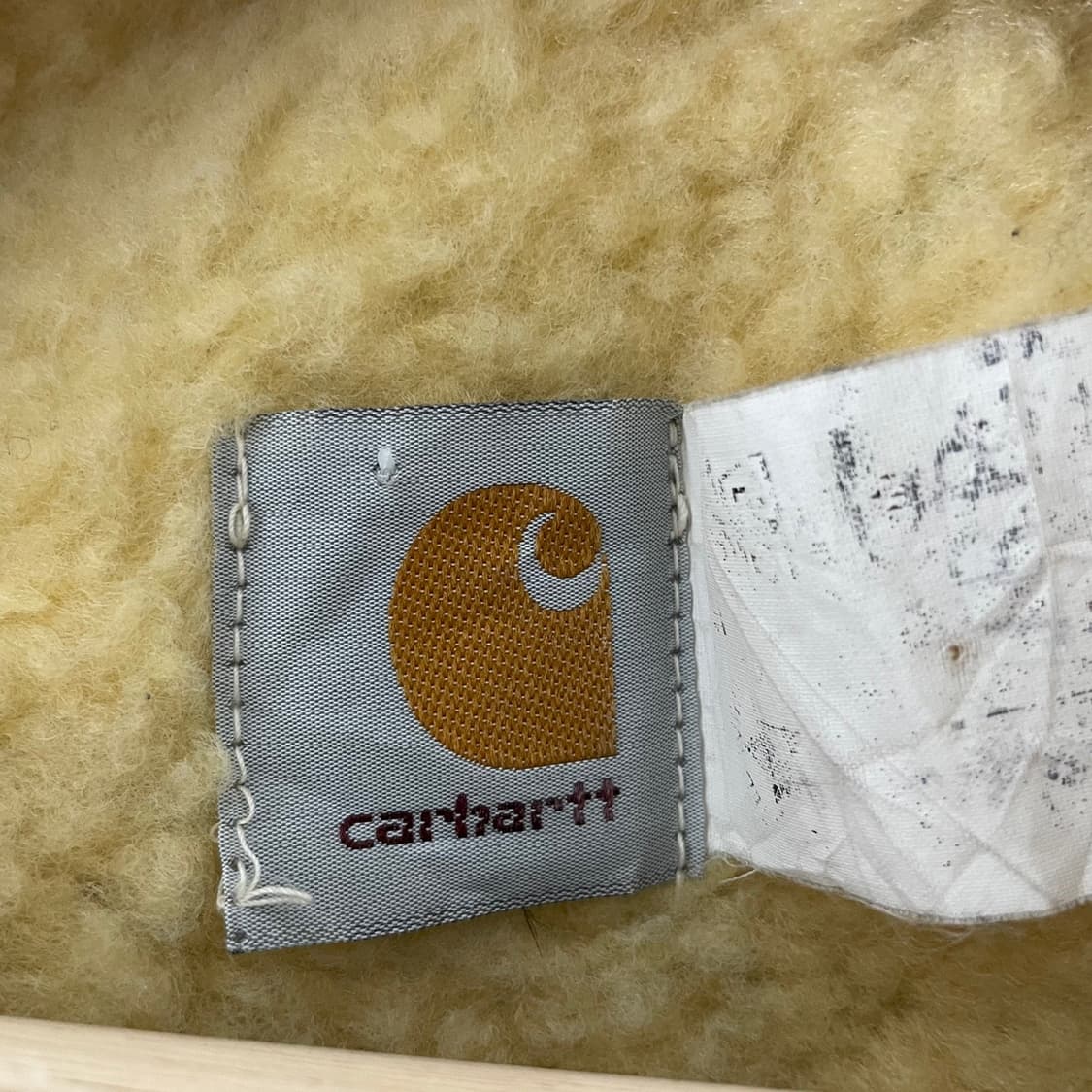 칼하트 블랙 양털 안감 조끼 상품이미지7