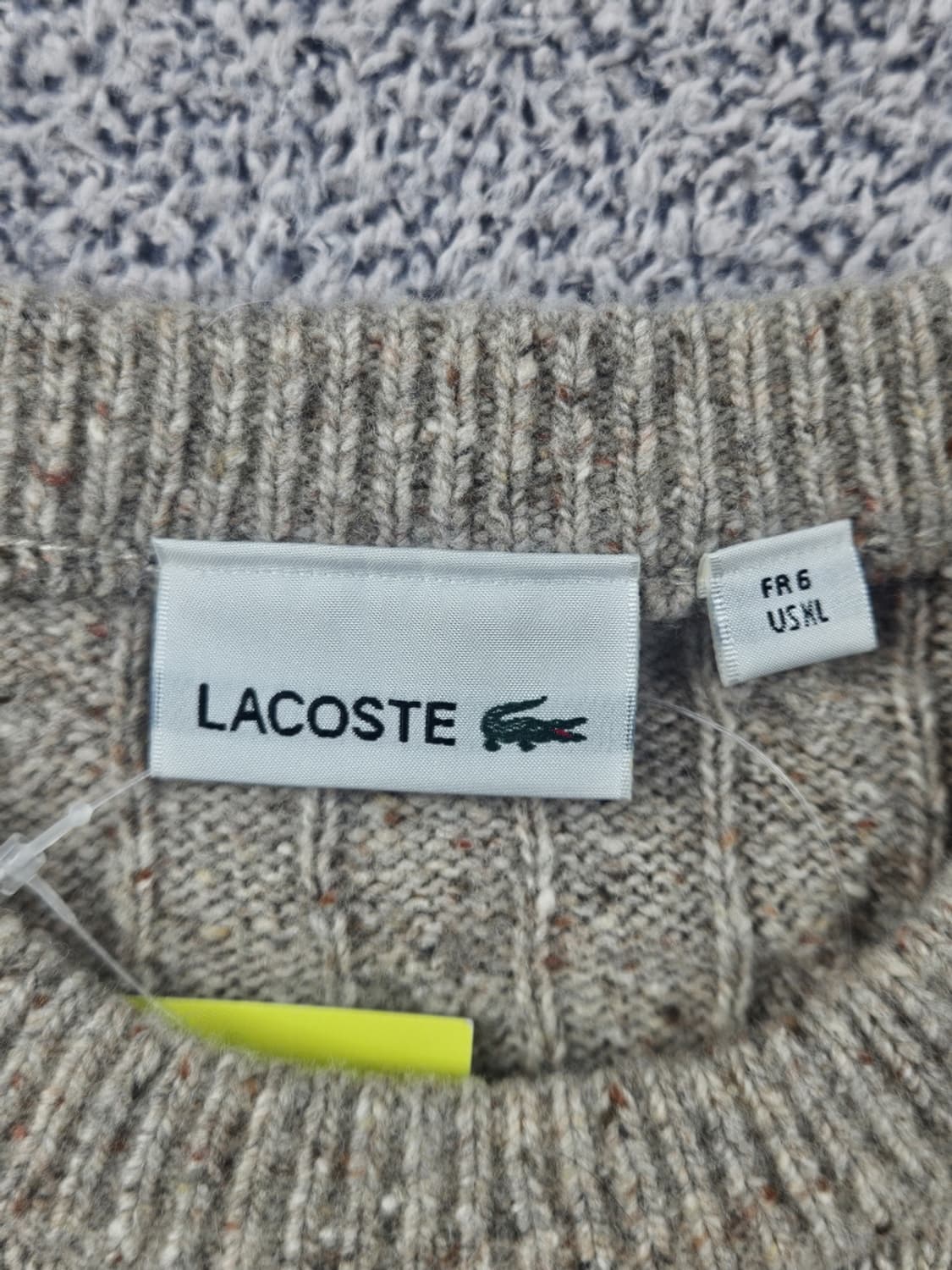 라코스테 트위스티드 케이블 니트 스웨터 ( XL ) / 10626 상품이미지9