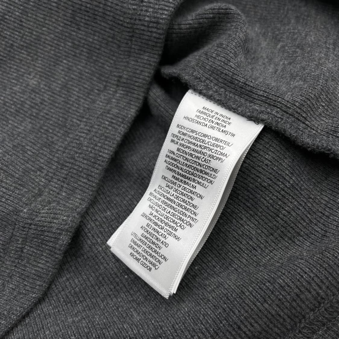 폴로 랄프로렌 네이비포니 차콜 롱슬리브 XL 상품이미지5