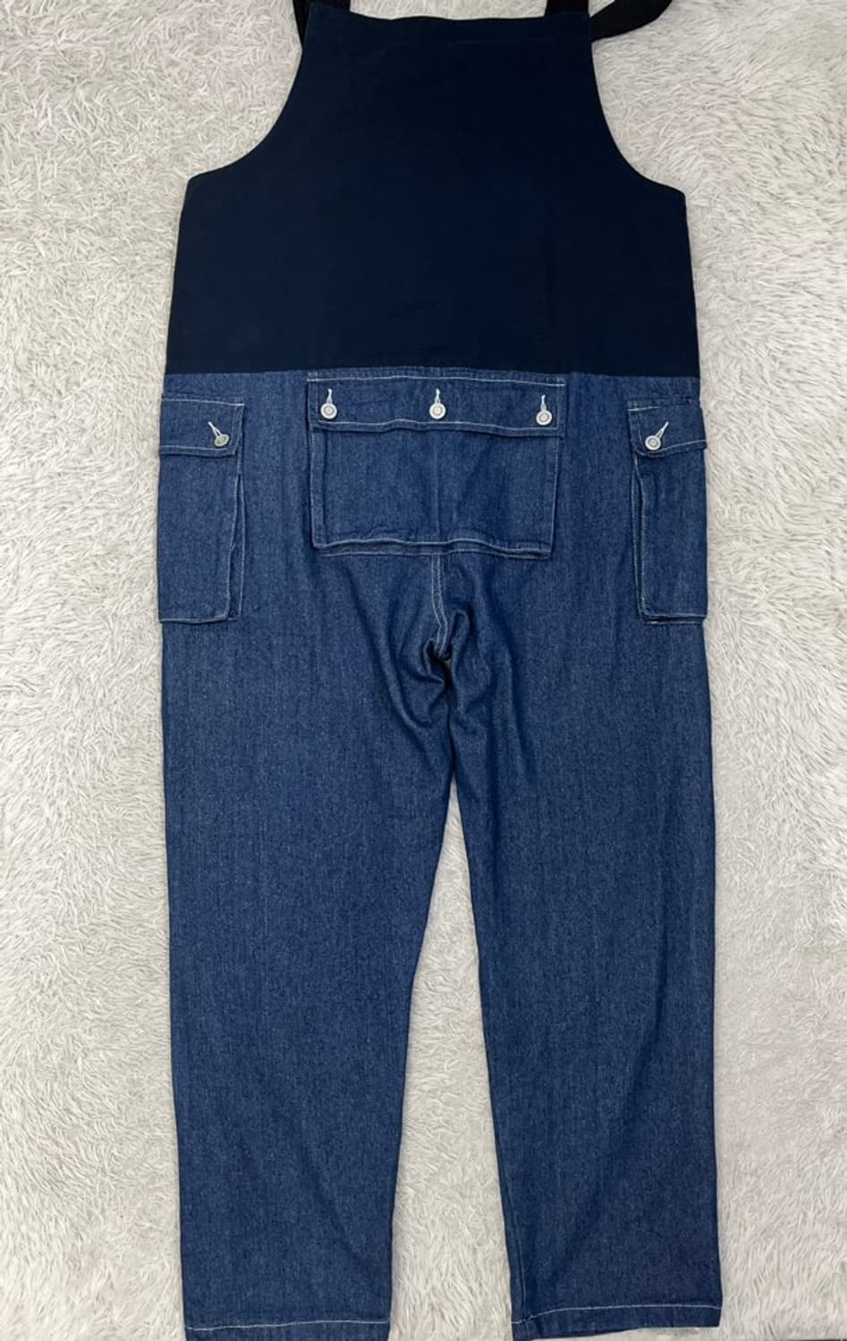 빈티지 배색 오버롤/#2753 상품이미지5