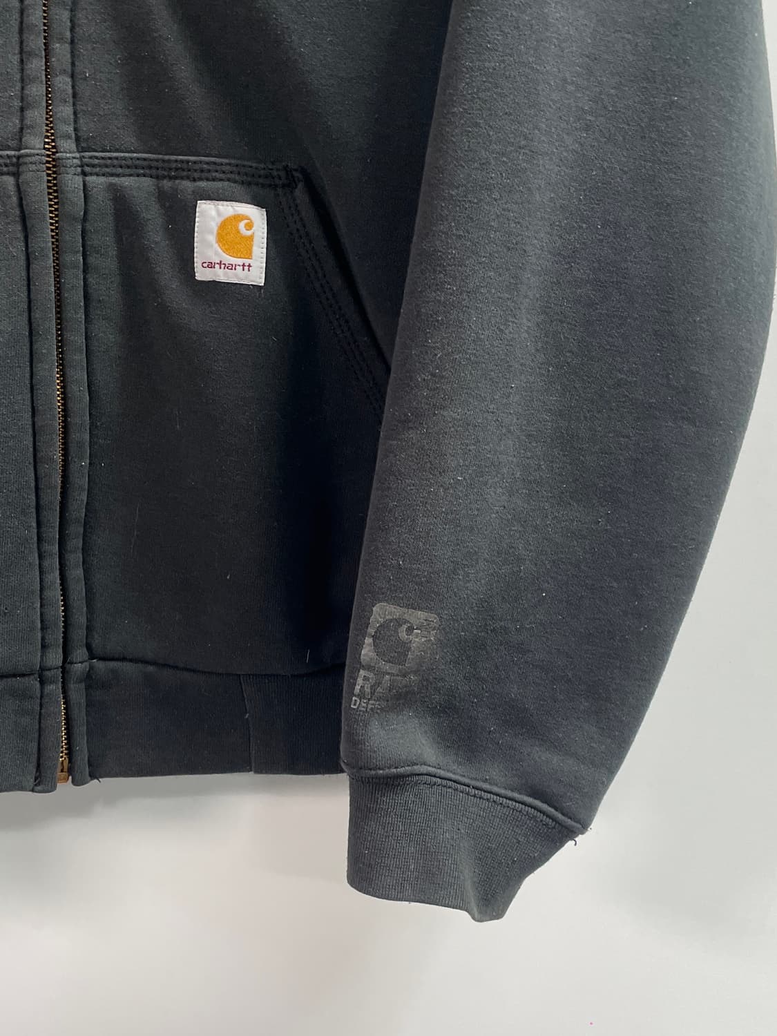 칼하트 차콜 써멀 헤비 후드집업 (on.676)   상품이미지4