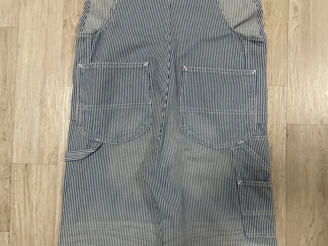 32) 70's 복각 Lee 재팬 히코리 데님 오버롤 상품이미지9