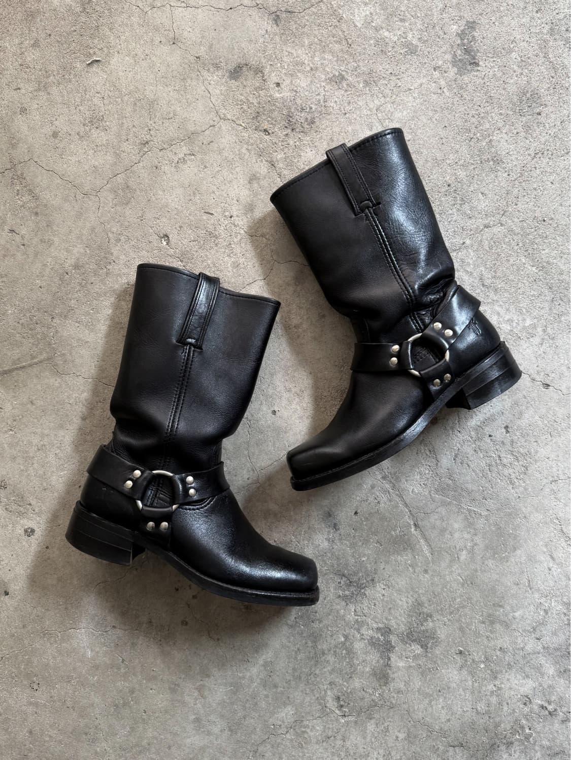 FRYE 87350-1 Harness 12R Leather Boots 상품이미지1