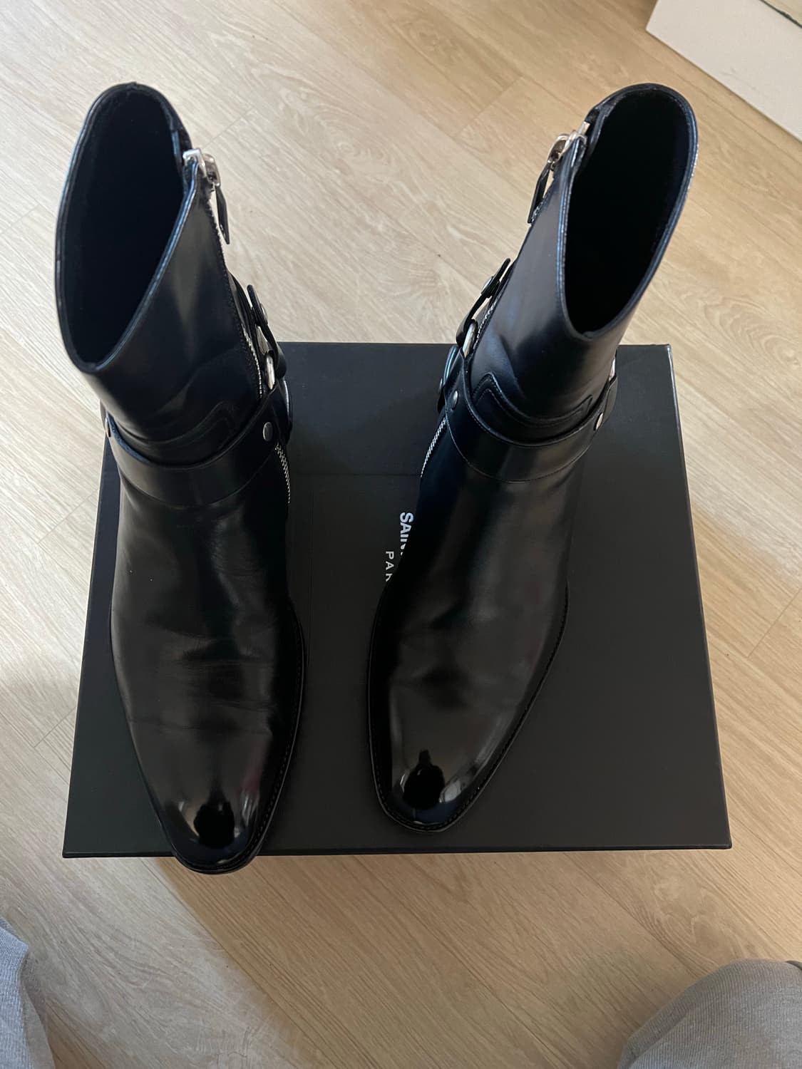 생로랑 13FW 모터사이클부츠 43 하네스부츠 상품이미지5