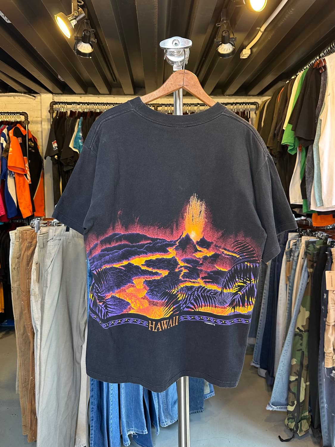 90s 하와이 Hawaii 싱글스티치 프린팅 티셔츠 1992 상품이미지2