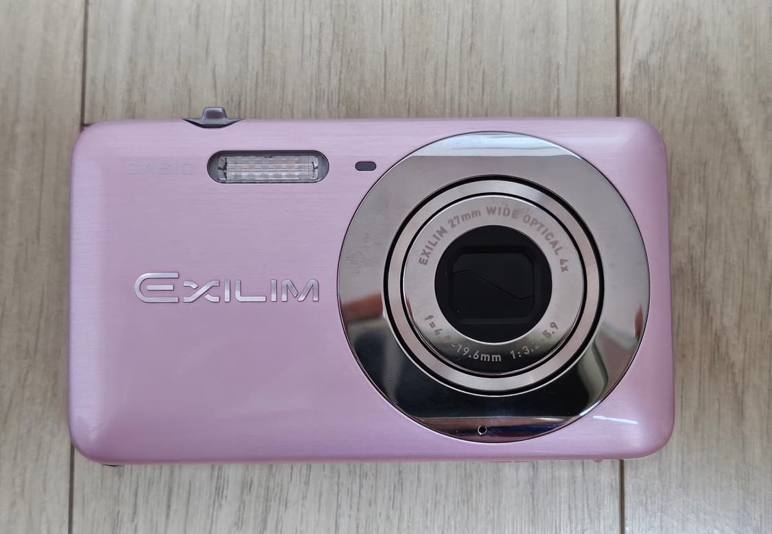 작례O) 카시오 엑슬림 ex z800 핑크 미품 상품이미지1