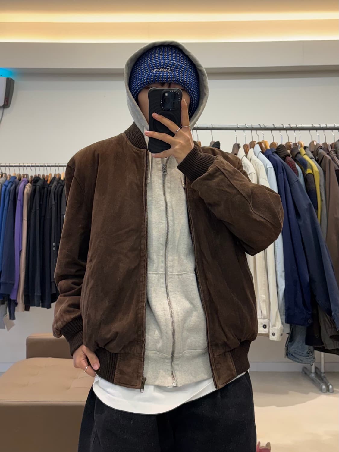 MATADORN 스웨이드 아메리칸 빈티지 자켓 상품이미지4