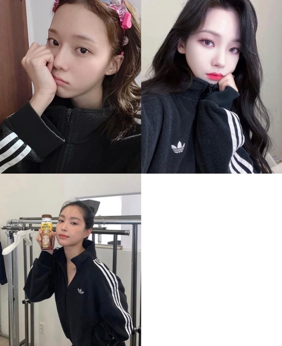 아디다스 빈티지 부클 트랙탑 져지 자켓 블랙 L 상품이미지4