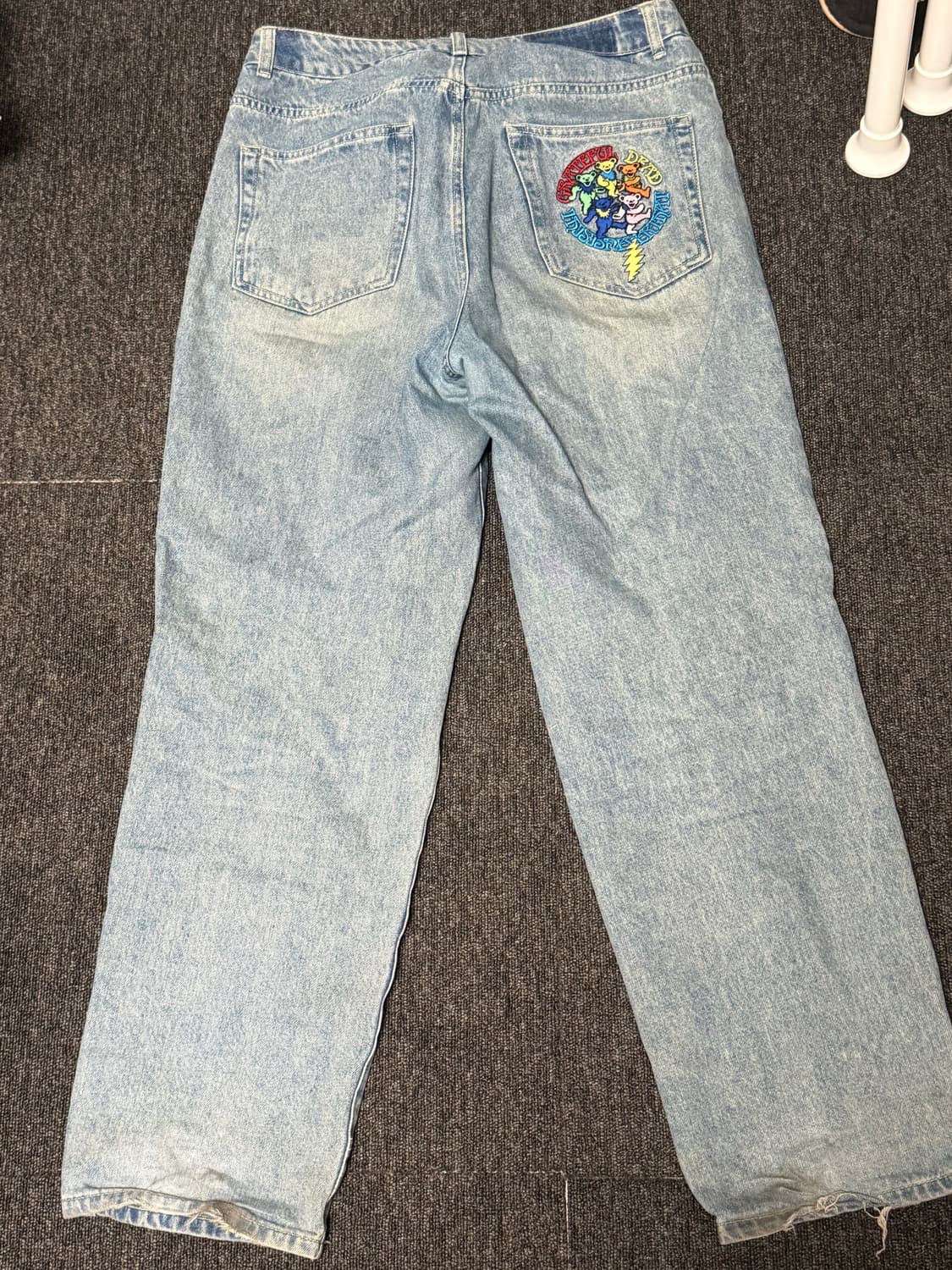 [L] 디스이즈네버댓 그레이트풀 데드 콜라보 데님 연청 상품이미지3