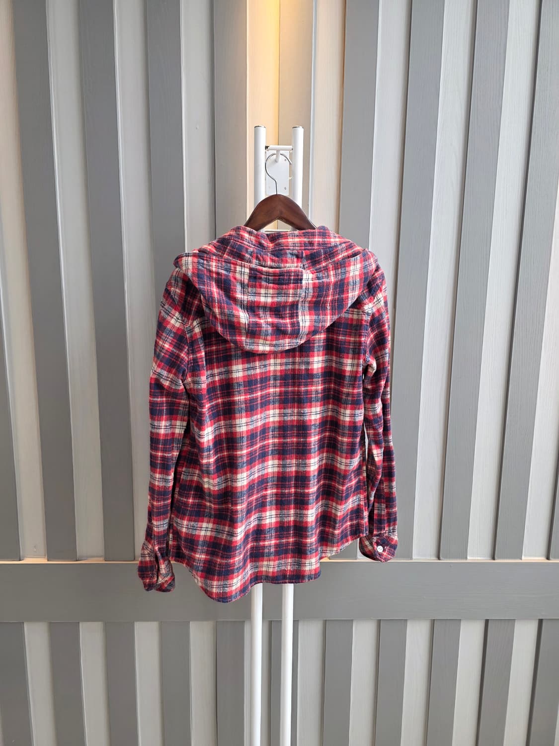 마카 후드체크셔츠  상품이미지9