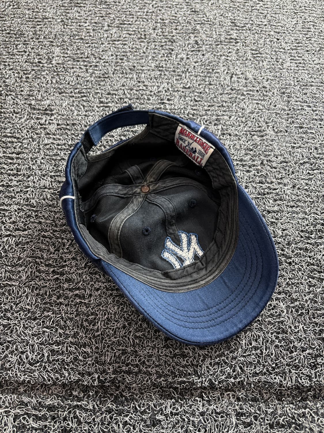 MLB 뉴욕 양키스 빅로고 새틴 볼캡 4209 상품이미지6