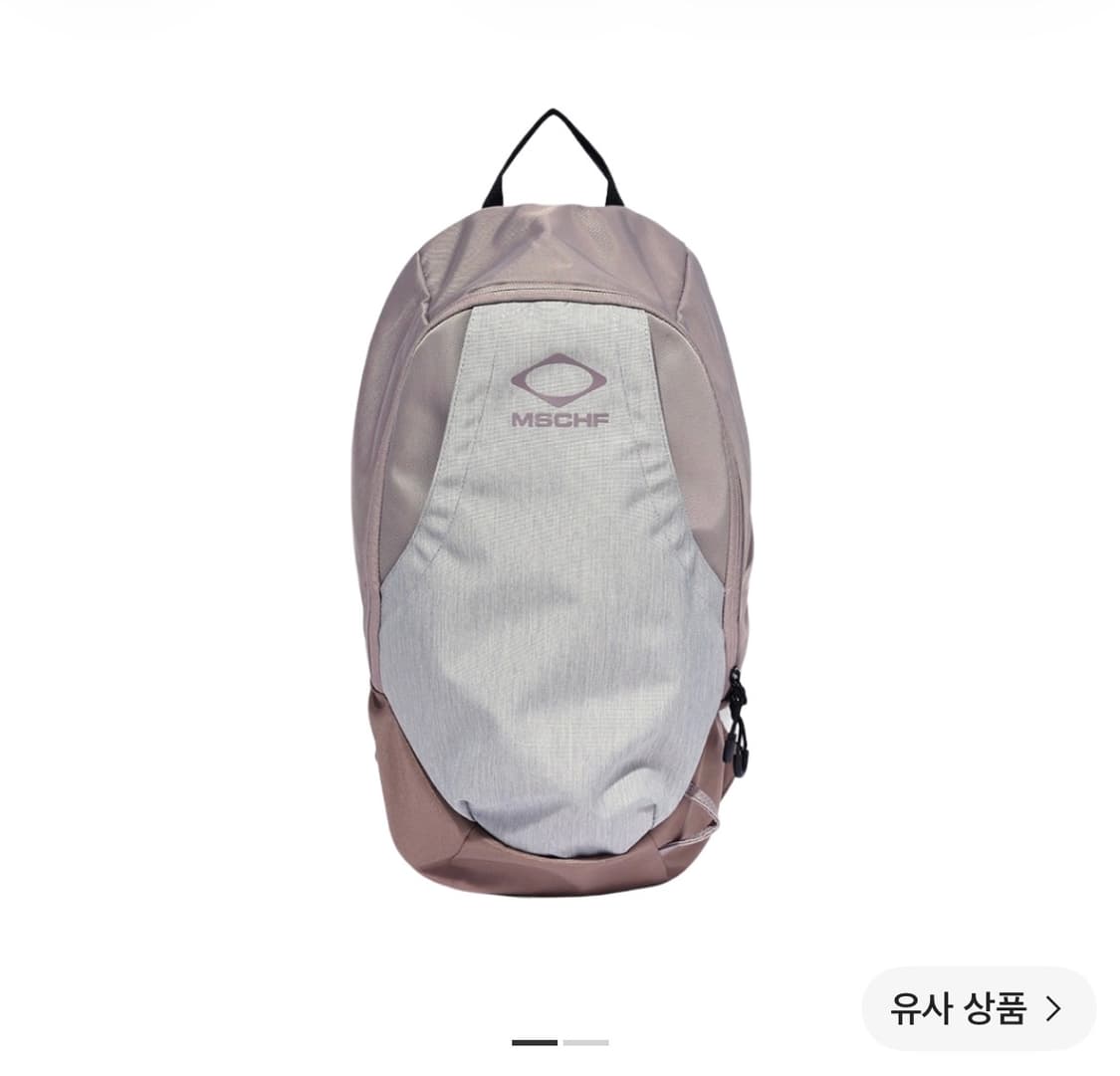 미스치프 롬버스 백팩 핑크 그레이 상품이미지1