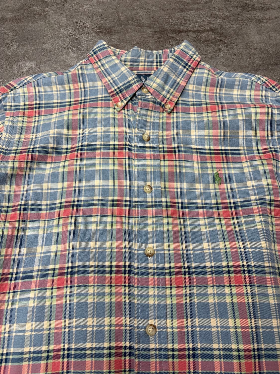 폴로 랄프로렌 플란넬 체크 셔츠 상품이미지4