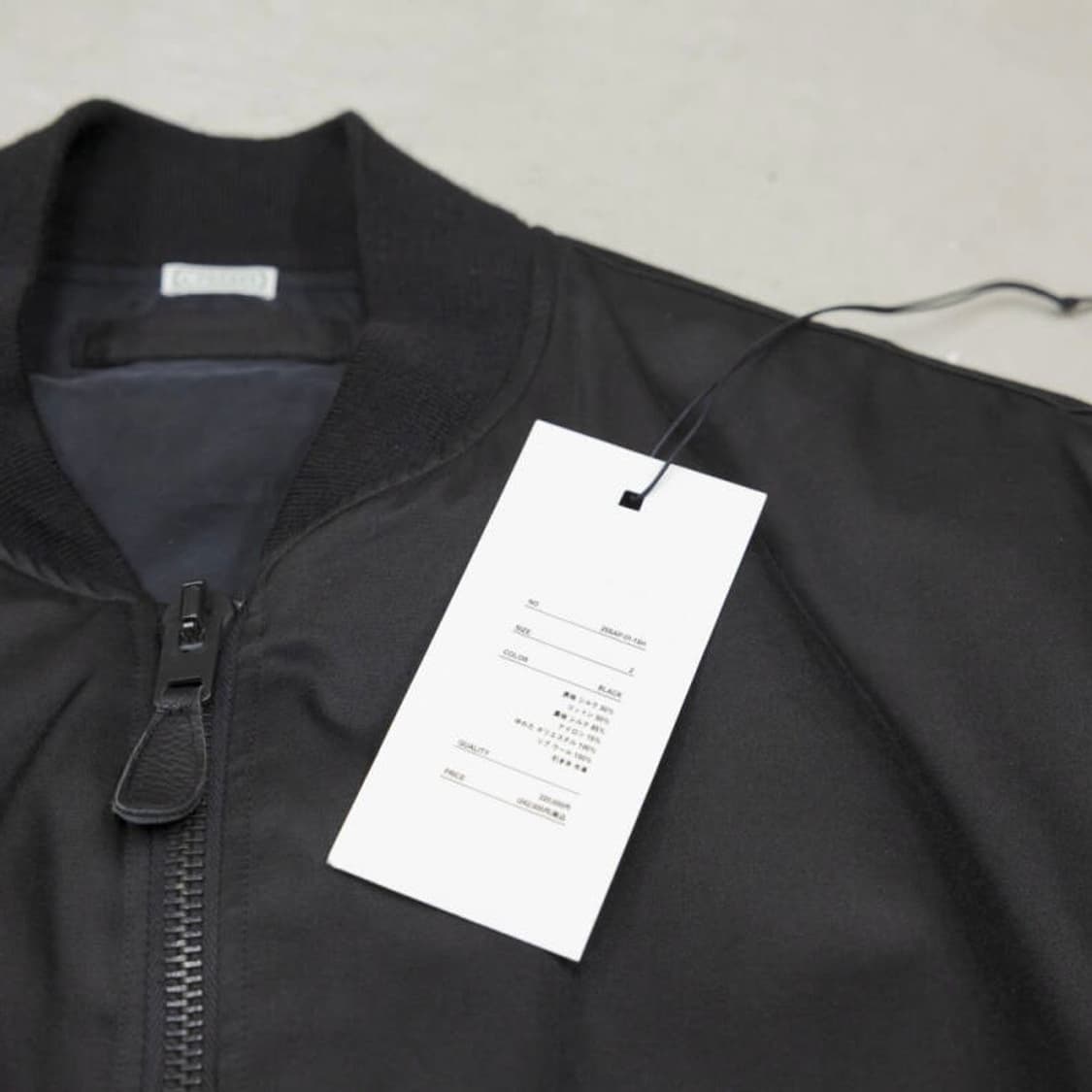 25ss Vintage Silk Flight Jacket 상품이미지5