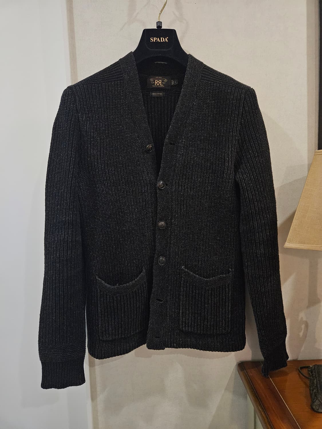 랄프로렌 더블알에 RRL 콘초 울 가디건 100사이즈 상품이미지3