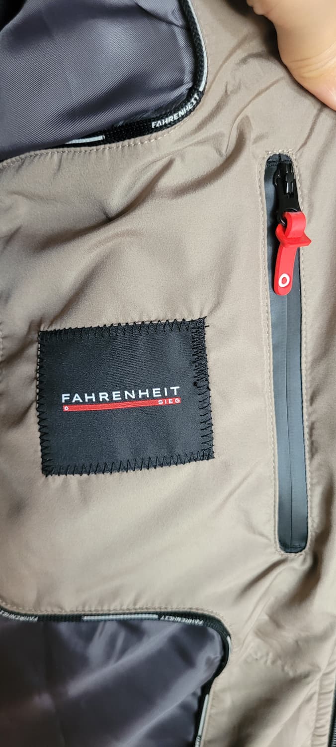 남성100사이즈👔FAHRENHEIT SIEG 니트 방풍 자켓 상품이미지5